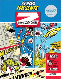 Box cover for Z on the Amstrad CPC.